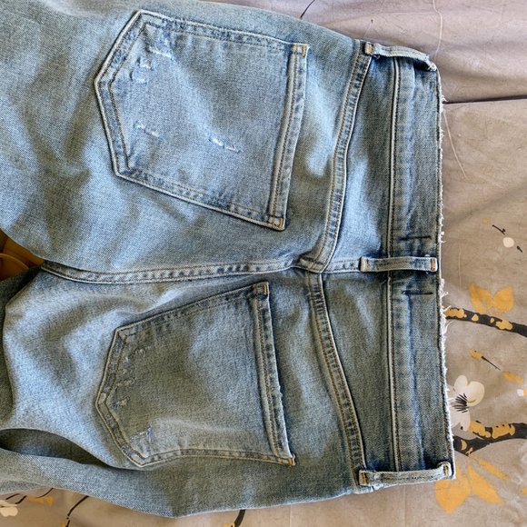 Agolde sophie high rise crop jeans 23 - Picture 8 of 9